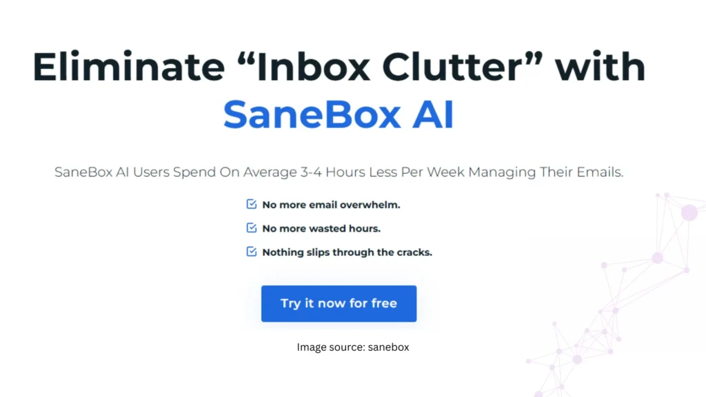 AI Email Marketing Tools sanebox